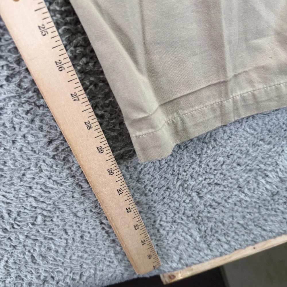 Banana Republic Gavin Pant Men 36x30 Beige Cotton Chino Straight Business Preppy